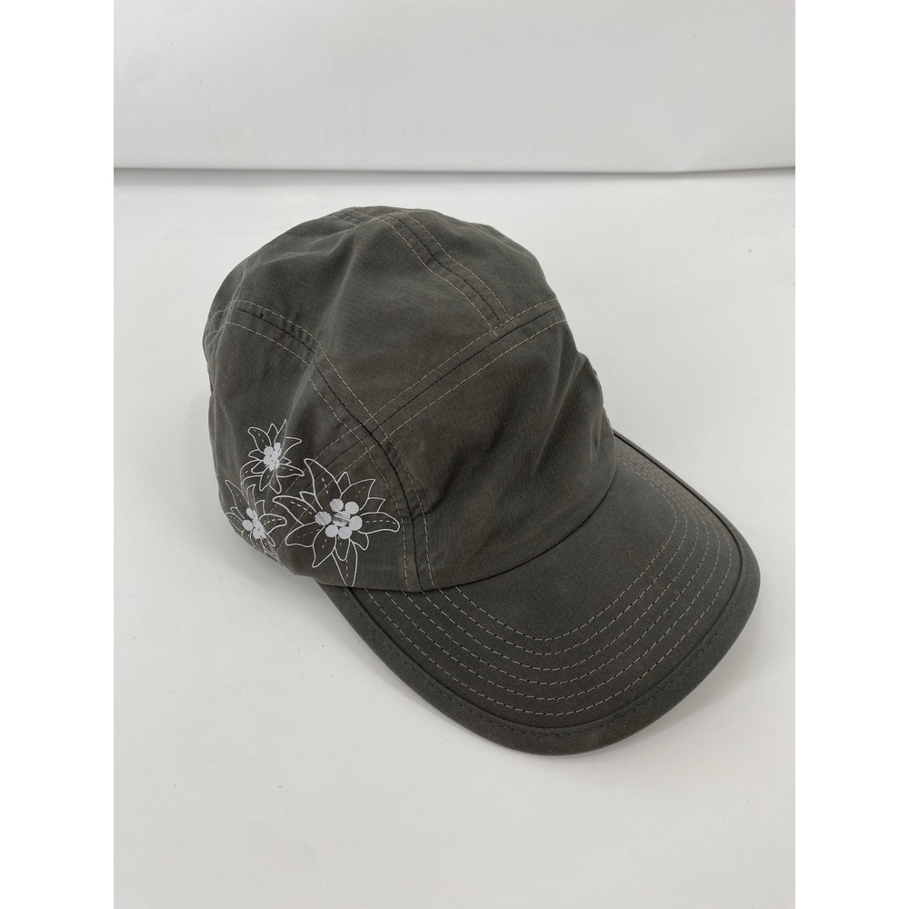 Kuhl Hat Women OS Gray Floral Adjustable Strapback Cap